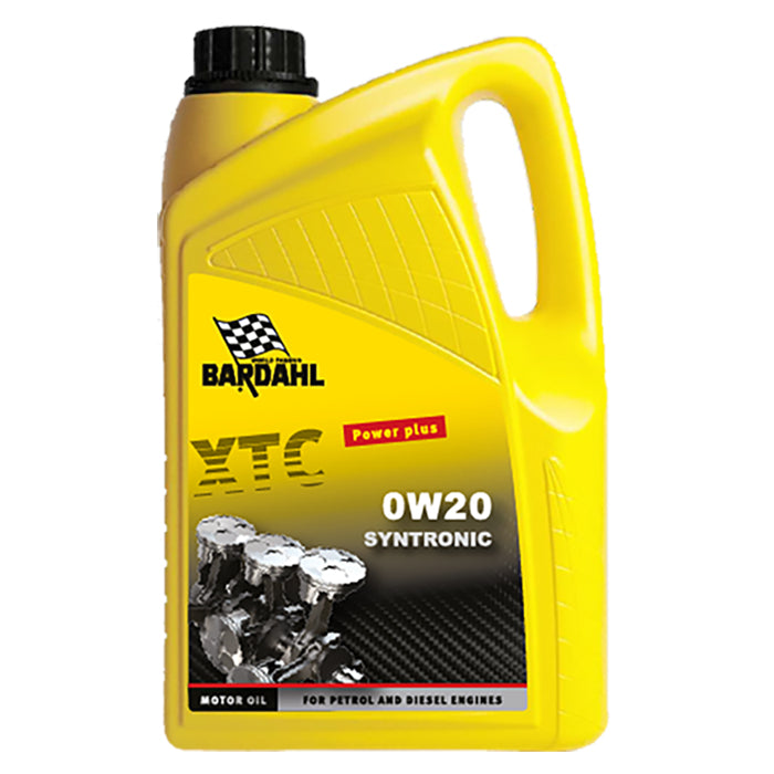 Bardahl, Motorový olej 0W20 Rc 5 l.
