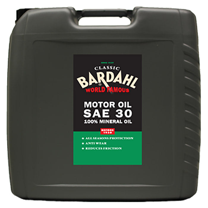 Bardahl, 20 Ltr. Sae30 Jednobarevný Classic Motorový Olej