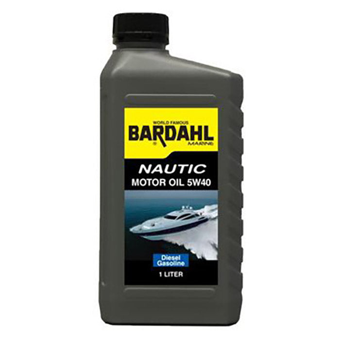 Bardahl, Motorový olej 1 Ltr. 5W40 Nautic Plně syntetický.