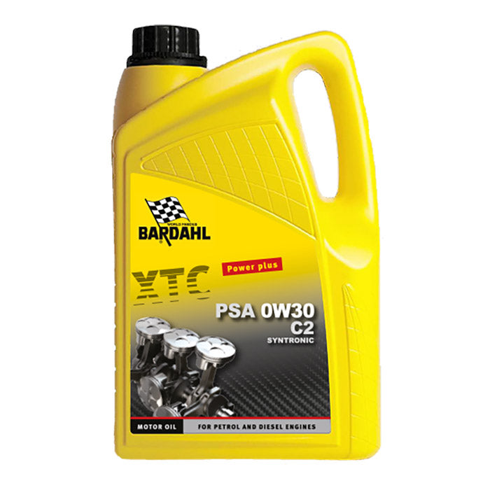 Bardahl, Motorový olej 5 Ltr. Xtc Psa 0W30 C2 Syntronic