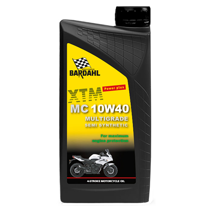 Bardahl, Motorový olej 1 Ltr. Sg 10W40 Semisynt. Mc 4-Takt.