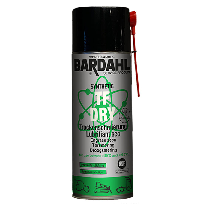 Bardahl, Sprej na řetězy Tef Dry Ptfe 400 ml.