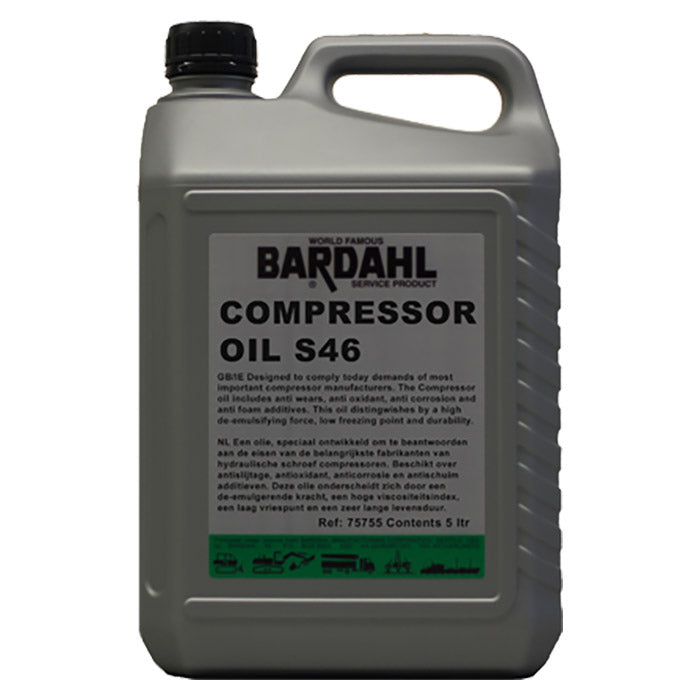 Bardahl, 5 Ltr. Olej pro kompresory S46