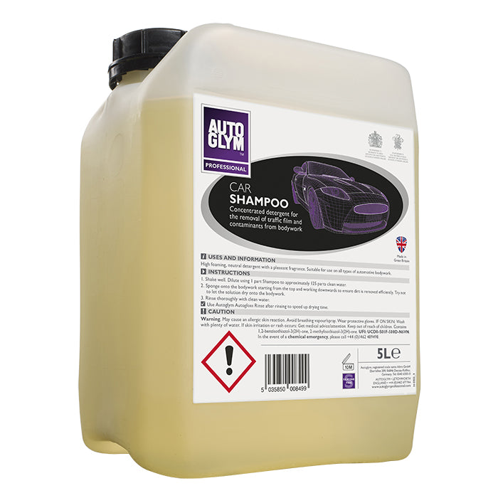 Autoglym, Champú para Coche No.14 5L Champú Sin Cera