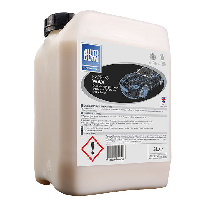 Autoglym, Express Wax 5L Cera Líquida de Carnauba