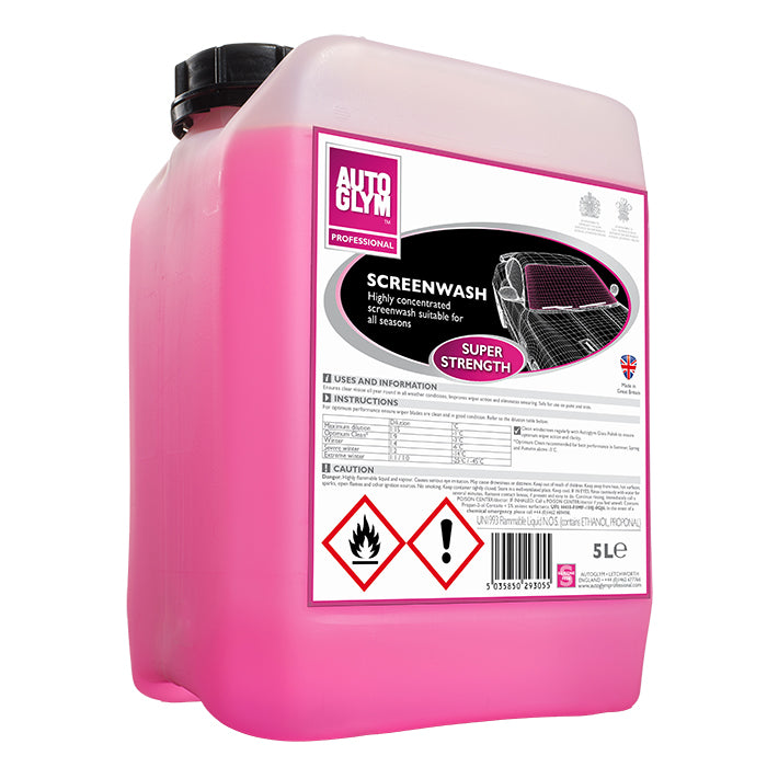 Autoglym, Limpiaparabrisas Super Fuerza 5L Concentrado