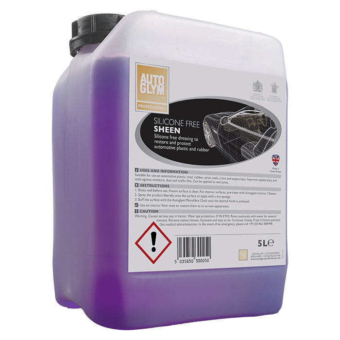 Autoglym, Brillo Sin Silicona 5L Acabado de Vinilo Sin Silicona