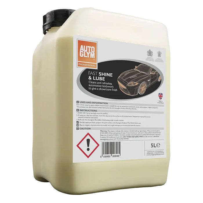 Autoglym, Fast Shine And Lube 5L Lubricante- Agente de Pulido