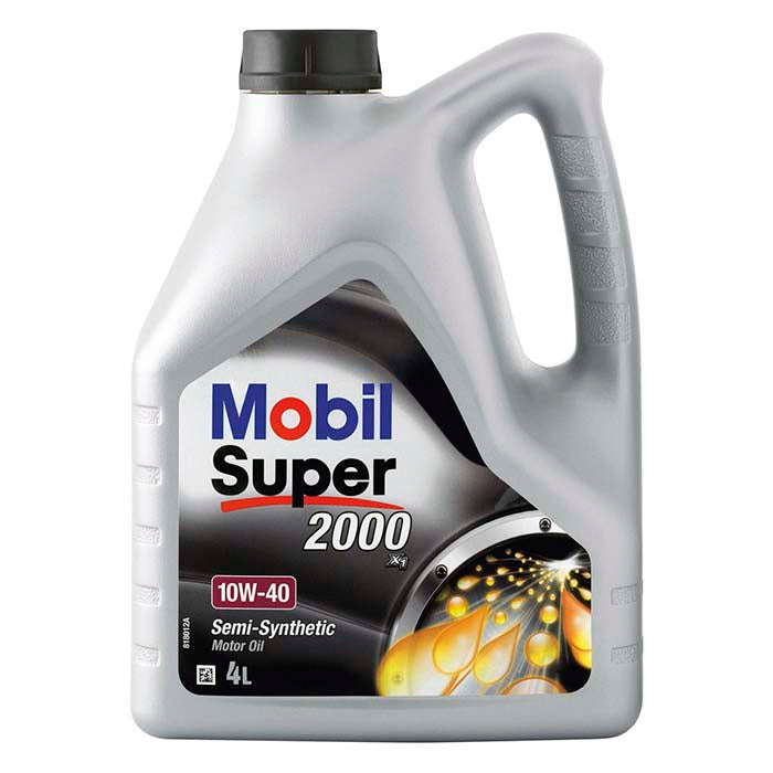 Mobil, Super 2000 X1 10W40 Aceite Semisintético, 4 l