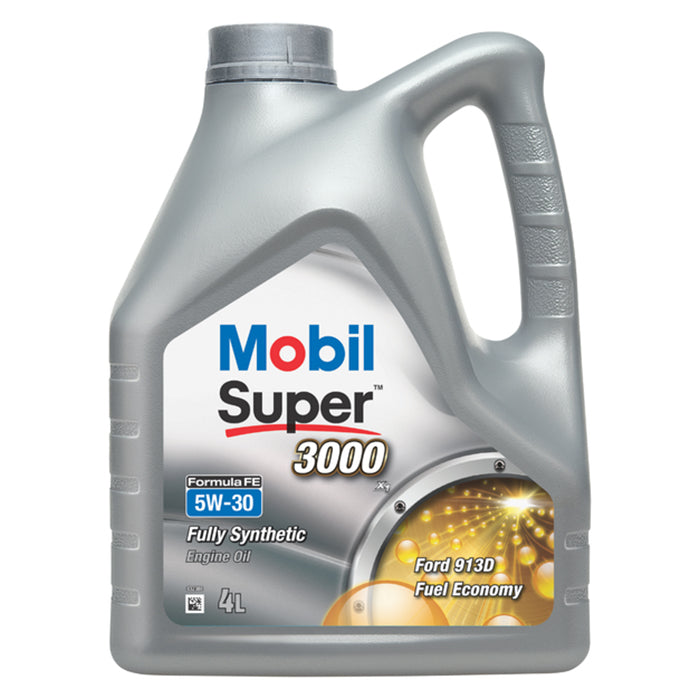 Mobil Super 3000 X1F-FE 5W30 Motorolie - 4 Liter