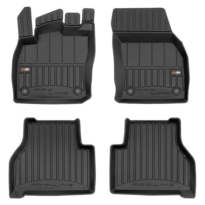 Frogum, tappetini in gomma Ford Tourneo Connect III 22- VW Caddy IV 20