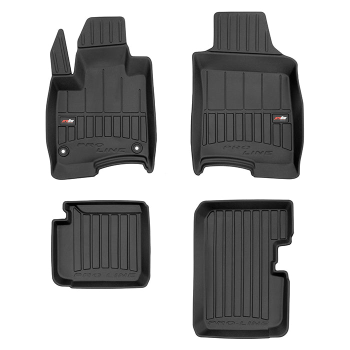 Frogum, Tappetini in Gomma — Compatibile con Fiat Panda III 2020-