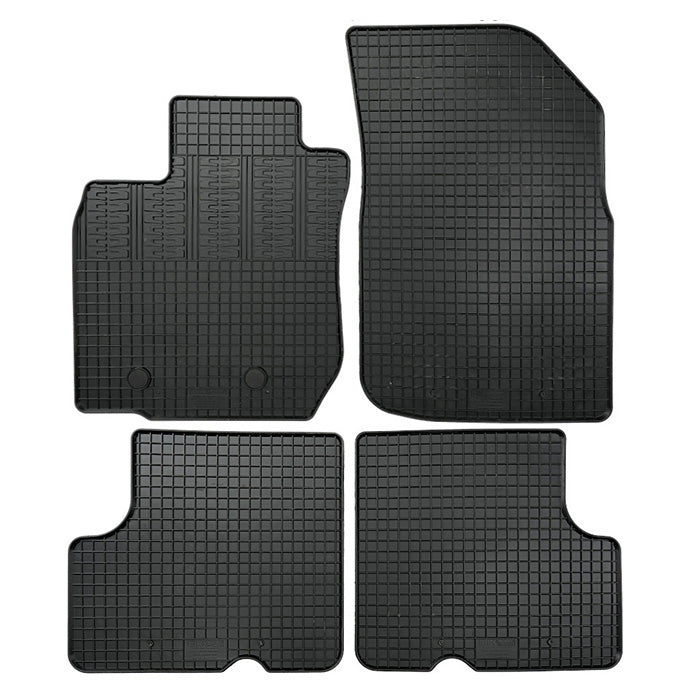CikCar, Tapis en caoutchouc, 2014- 4X4 — Compatible avec Dacia Duster 2010-2014