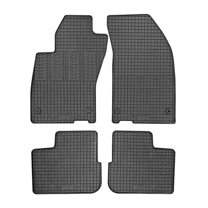 CikCar, Tapis en caoutchouc — Compatible avec Fiat Tipo Sd 4D 2015-