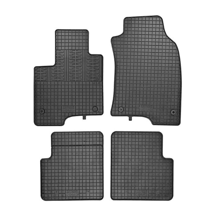 CikCar, Tapis en caoutchouc Fiat Panda 12-, Panda 4X4 12- y compris Hybrid