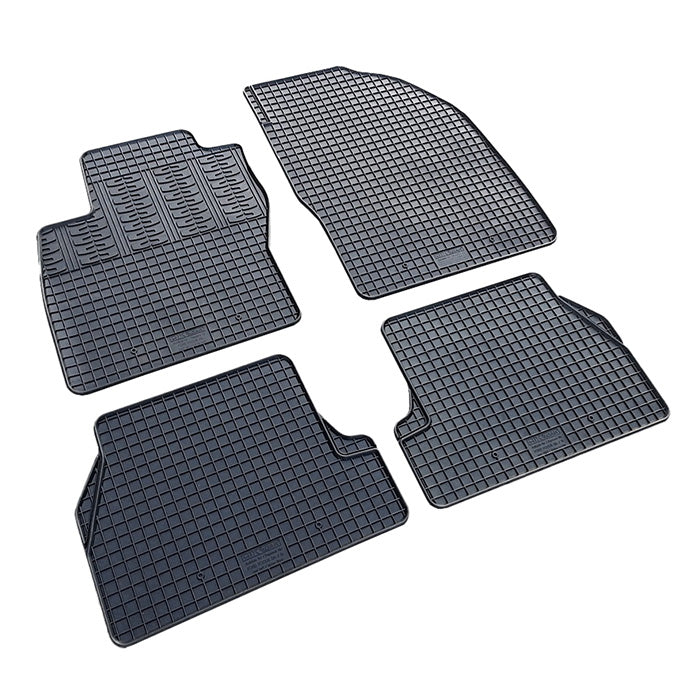CikCar, Tapis en caoutchouc — Compatible avec Ford Focus II 2005-