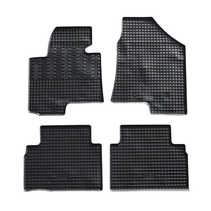 CikCar, Tapis en caoutchouc — Compatible avec Hyundai ix35 / Kia Sportage 2010-
