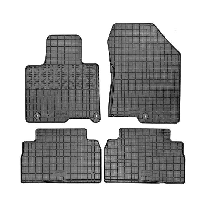 CikCar, Tapis en caoutchouc — Compatible avec Hyundai Santa Fe 2018-