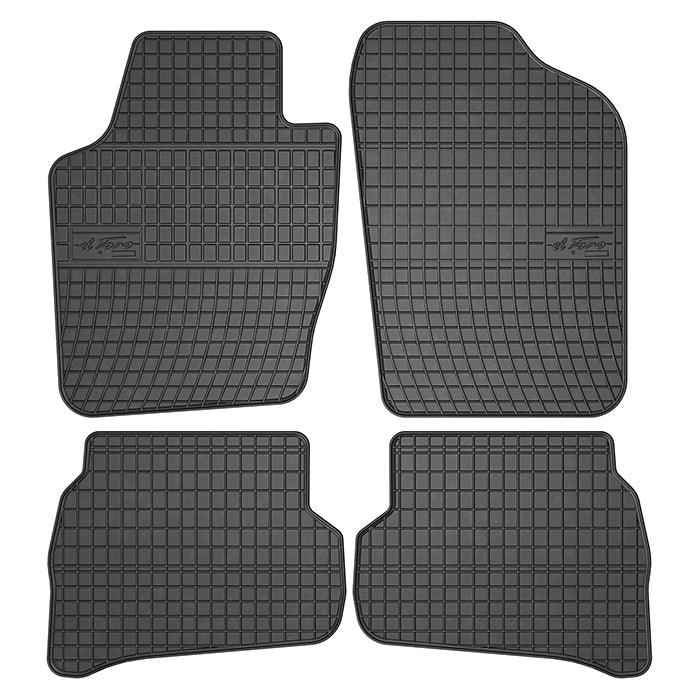 Frogum, Tappetini in gomma — Compatibile con Volkswagen Polo V 2009-2017