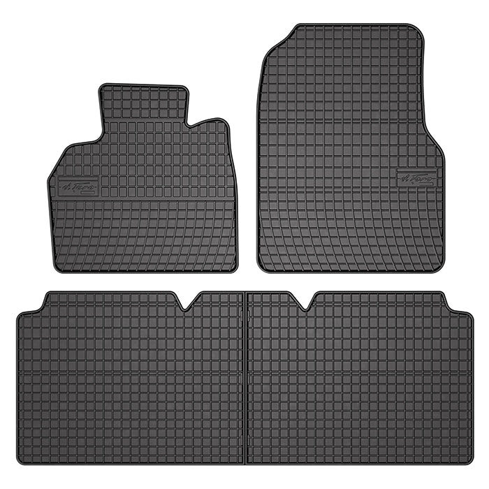 Frogum, Tapis en caoutchouc — Compatible avec Renault Espace IV Minivan 2002-2014