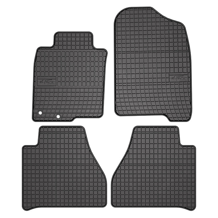 Frogum, Tapis en caoutchouc — Compatible avec Nissan Navara IV Pickup 2014-2022