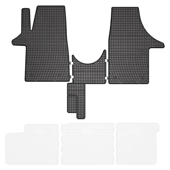 Frogum, gumové rohože VW Transporter T5 03-15, T6 15-19 1. řada