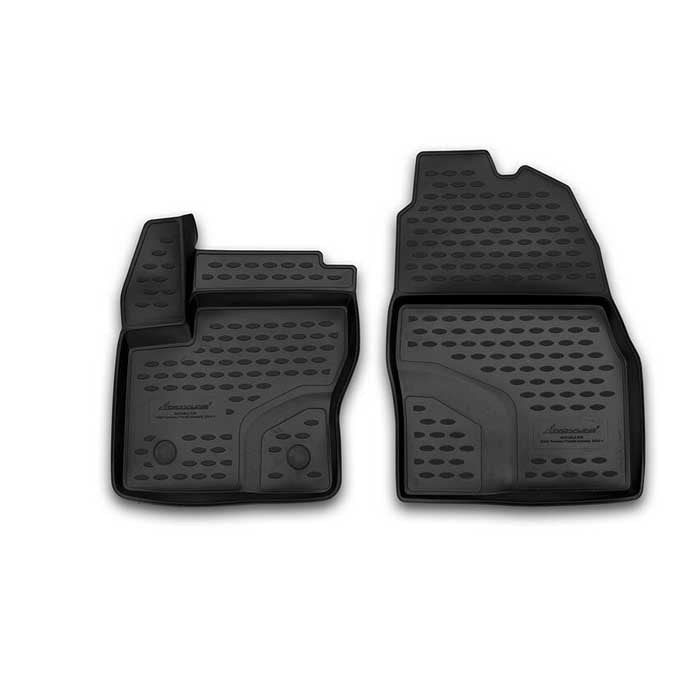 Rubberline, Tappetini in Gomma Anterior — Compatibile con Transit / Tourneo connect 2014-