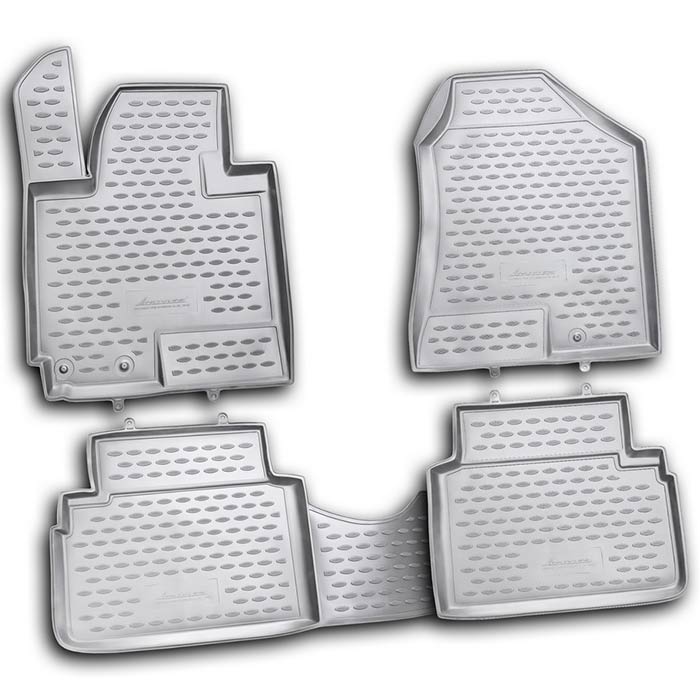 Rubberline, Tapis en caoutchouc — Compatible avec Hyundai ix35 2010-