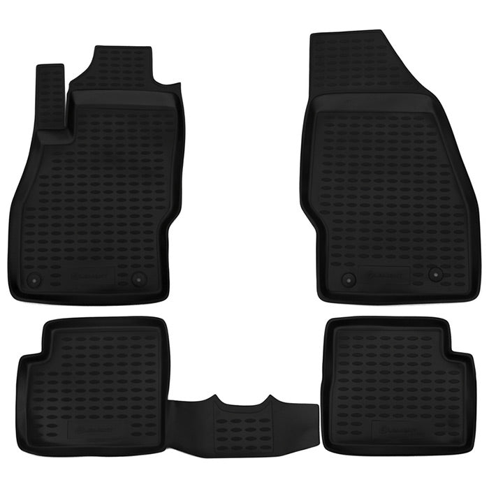 Rubberline, Tappetini in Gomma — Compatibile con Opel Corsa E 2014-