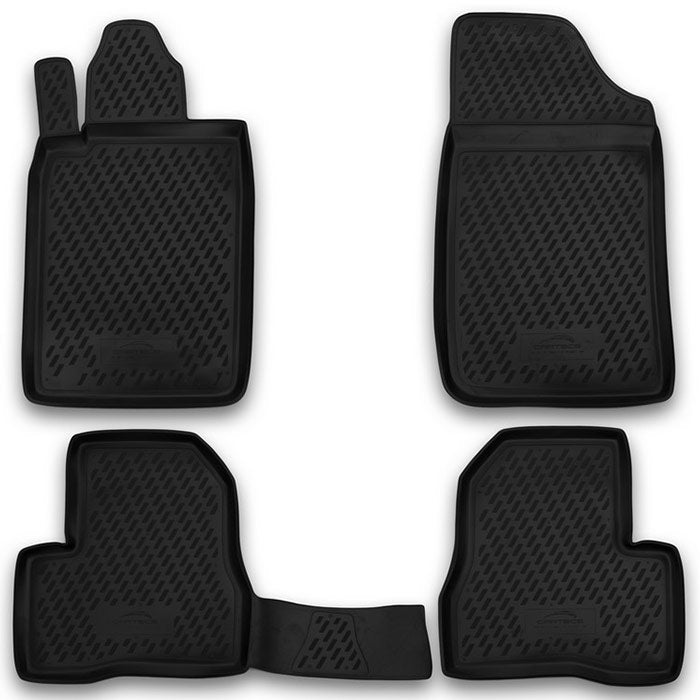 Rubberline, Tappetini in Gomma — Compatibile con Peugeot 206 1998-2012