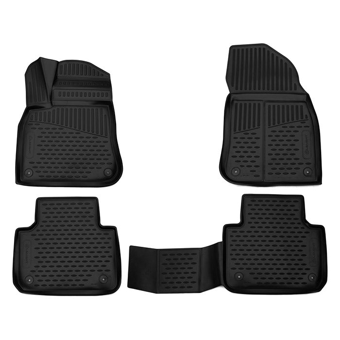 Rubberline, Gummimatten 4WD — Passt für VW Toureg 2018-