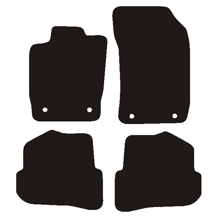Avant, Tappetini 09/2018 — Compatibile con Audi A1 8X 2010-