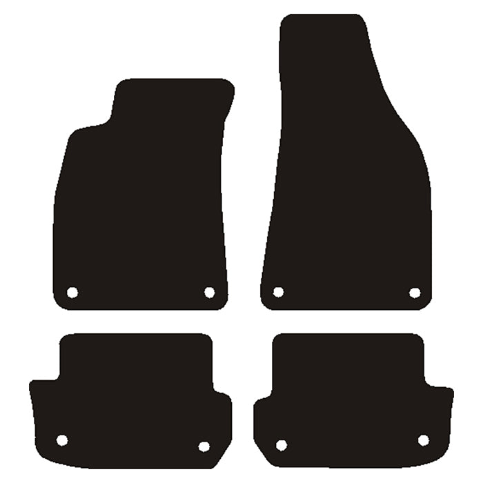 Avant, Tappetini — Compatibile con Audi A4 Cab. Tipo B7 03/ 2004-2007
