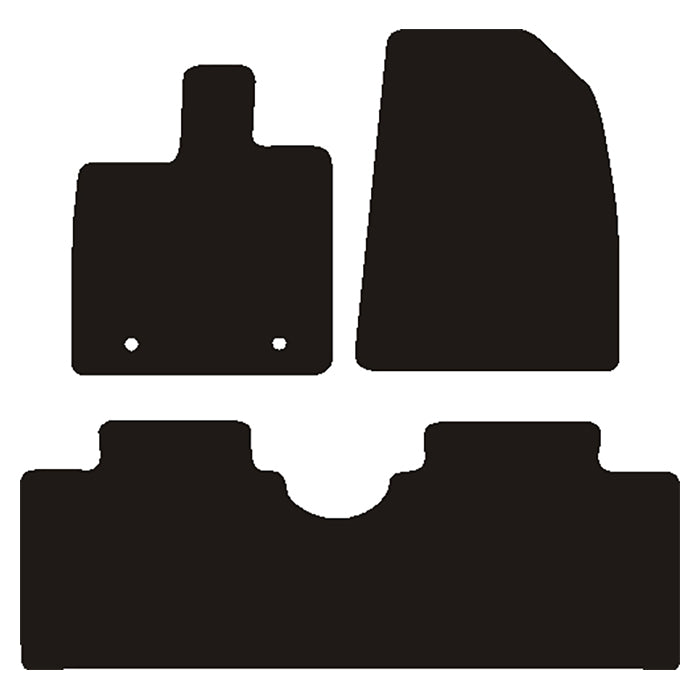 Avant, Alfombrillas — Compatible con BYD Dolphin 2023-