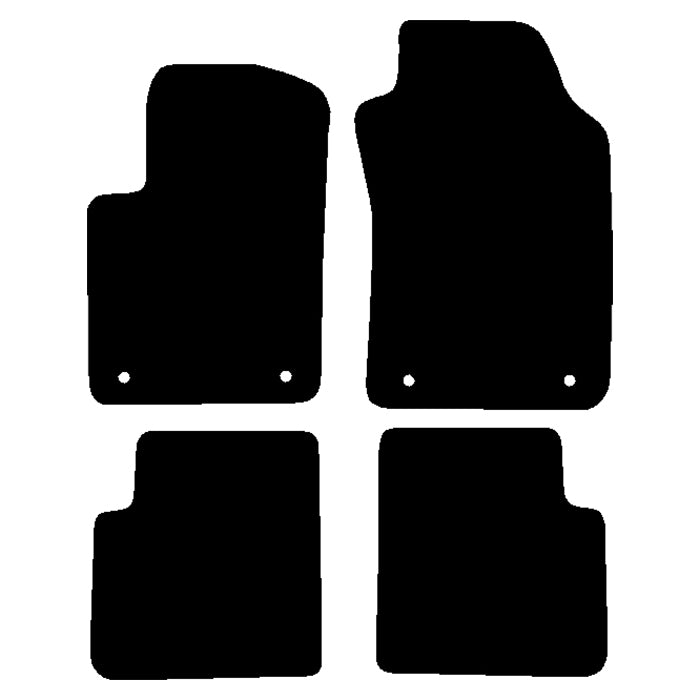 Avant, Matten — Geschikt voor Fiat 500 2013-