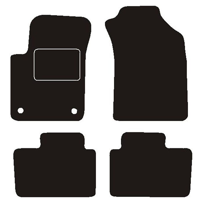 Avant, Tappetini — Compatibile con Jac E JS4 2023-