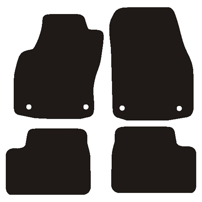 Avant, Tappetini — Compatibile con Opel Astra H 2004-2010