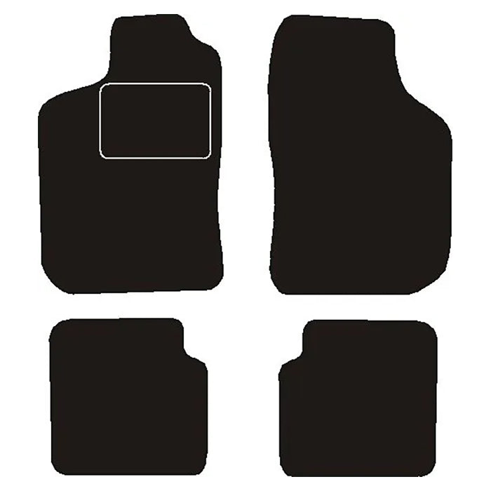 Avant, Tapis — Compatible avec Saab 900 Cabrio 1994-1998