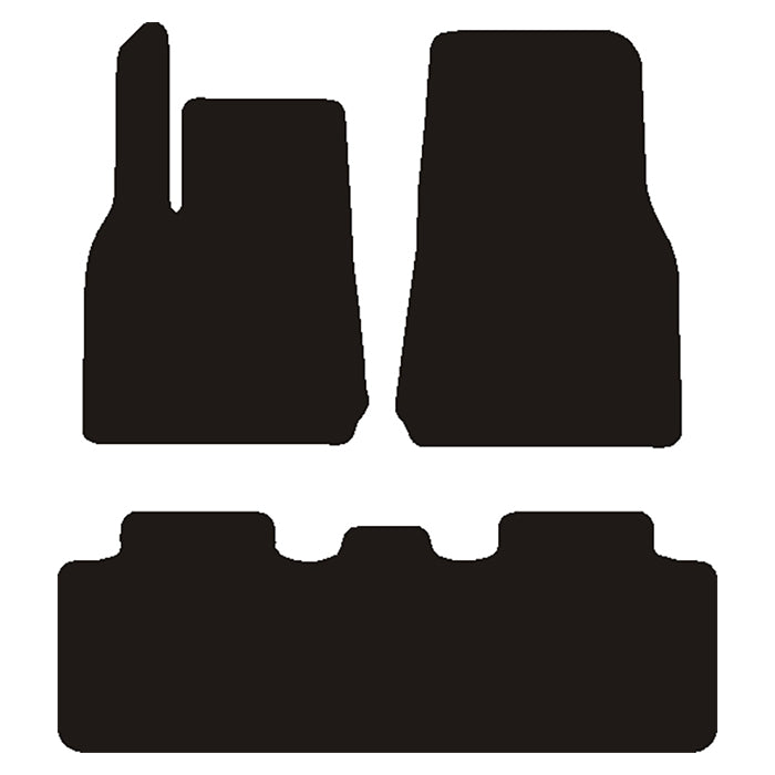 Avant, Mats With Footrest — Fits Tesla Model Y 2021-