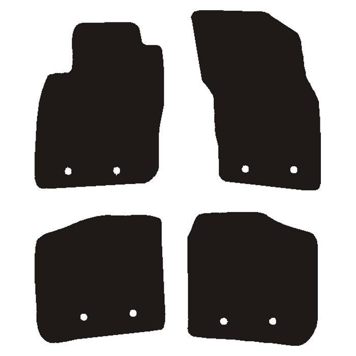 Avant, Tapis — Compatible avec Volvo s40 / V40 1999-2005