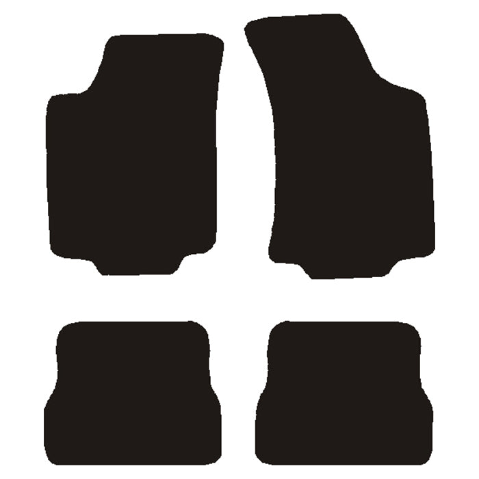 Floorline, Vloermatset — Geschikt voor VW Golf III 1992-1997