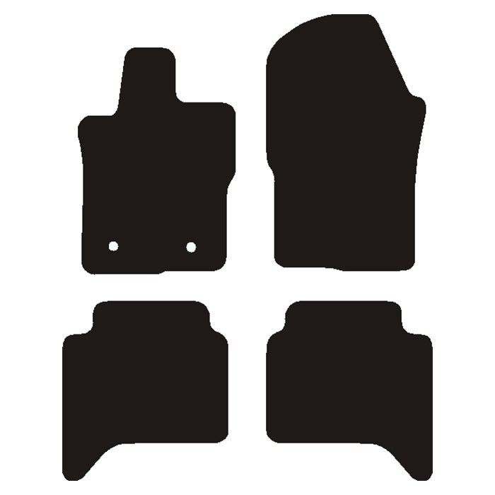 Avant, Tapis — Compatible avec VW Amarok II 2022-