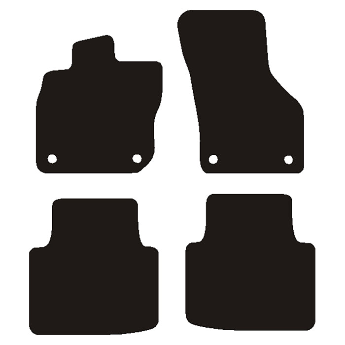 Tapis avant — Compatible avec VW Passat B9 2023-