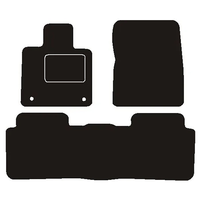 Avant, Tapis — Compatible avec Xpeng P7 2020-