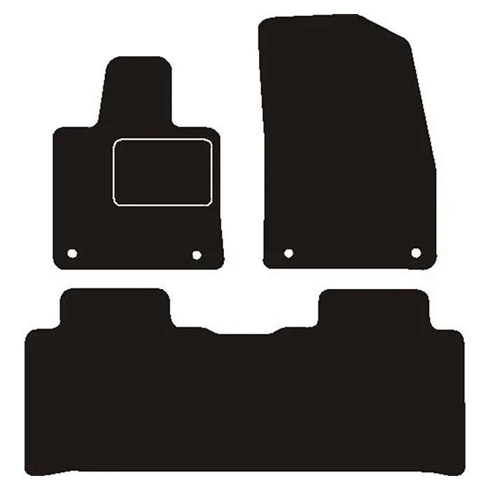 Avant, Tapis — Compatible avec Xpeng G6 2022-