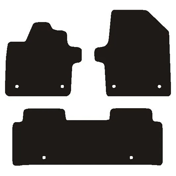 Avant Tappetini in Velour — Compatibile con KIA EV6 2021-