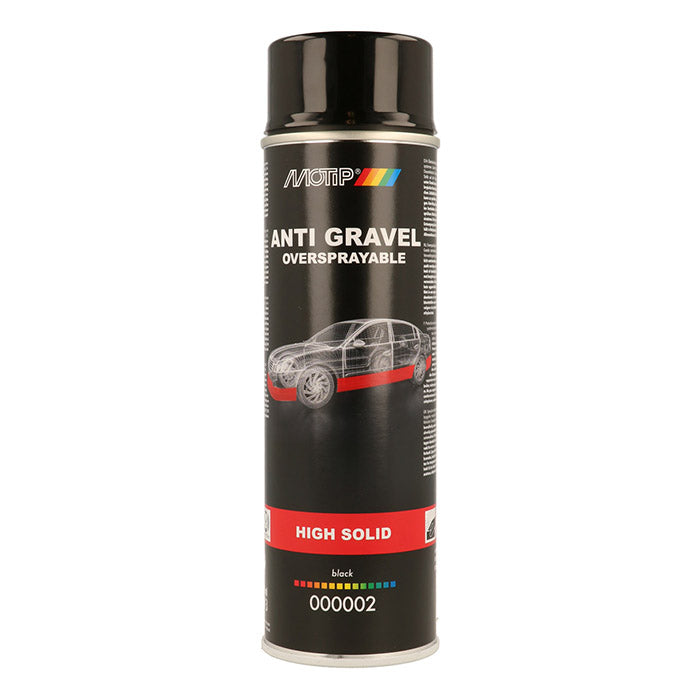 Motip, Protezione Nera contro i Colpi di Pietra High Solid 500 ml.