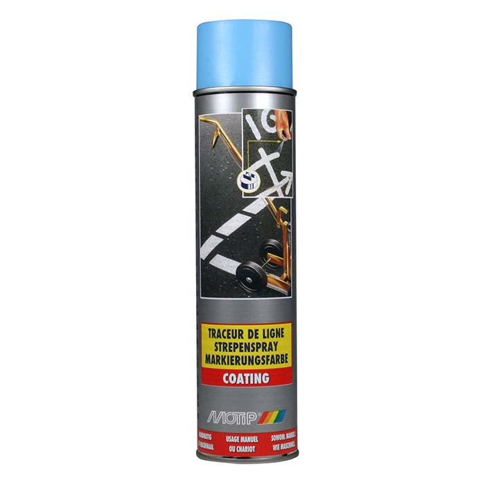 Motip, Spray di Marcatura Blu Trolley 600 ml