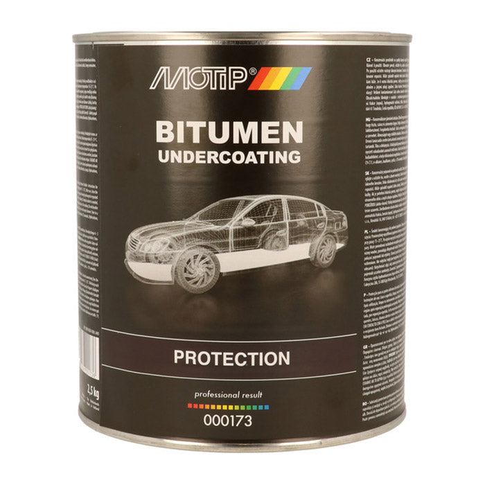 Motip, Protezione Sottoscocca Nera 2,5kg Barattolo