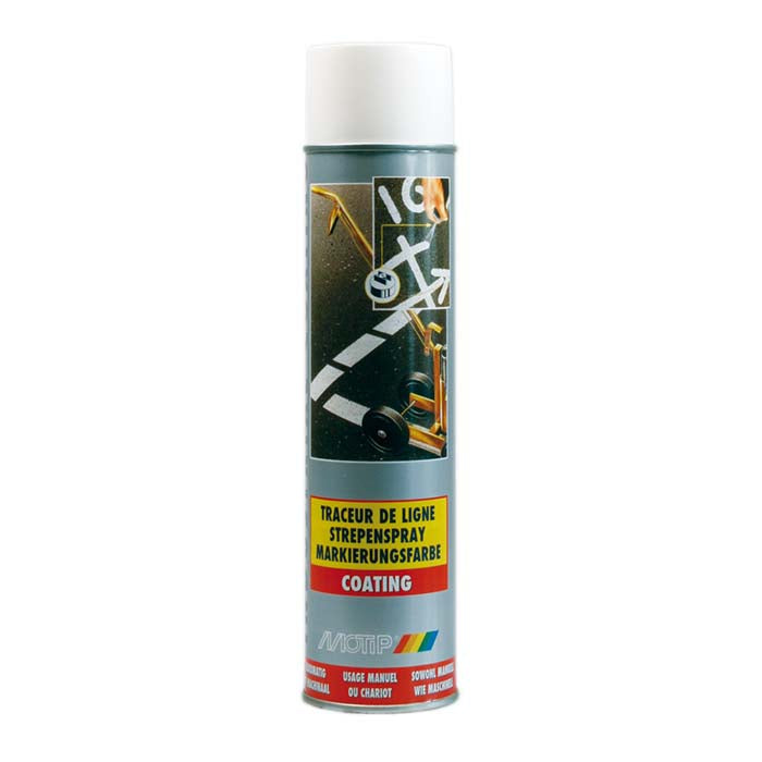 Motip, Spray di Marcatura Bianco per Veicoli 600ml.
